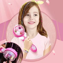 Electric Automatic Girl Braiding Machine DIY Fashion Hair Style Tool Hair Braid Weave Roller Toys For Birthday Gift