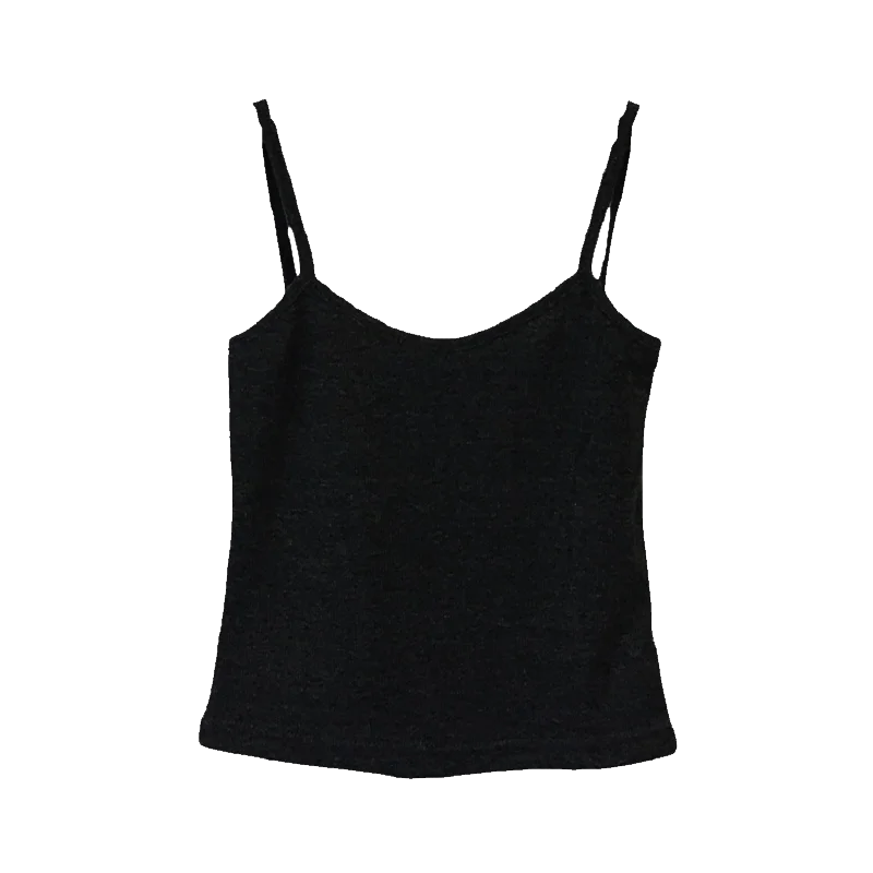 Женский топ с вертикальными полосками маленький жилет на бретельках приталенная