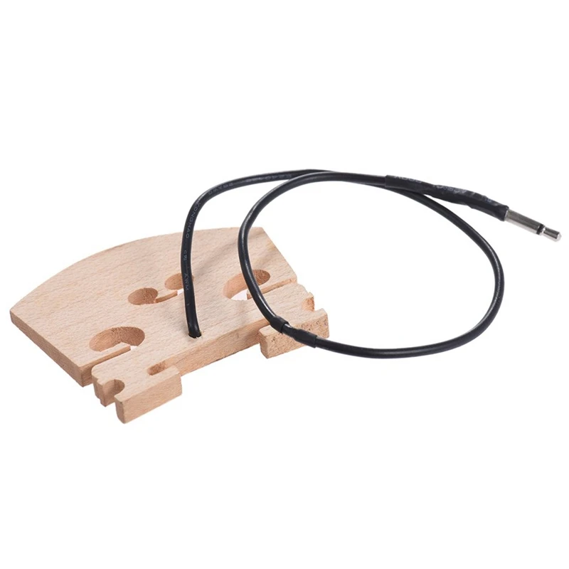 Скрипичный мост с внутренним креплением ПЬЕЗО пикап для 4/4 полноразмерные