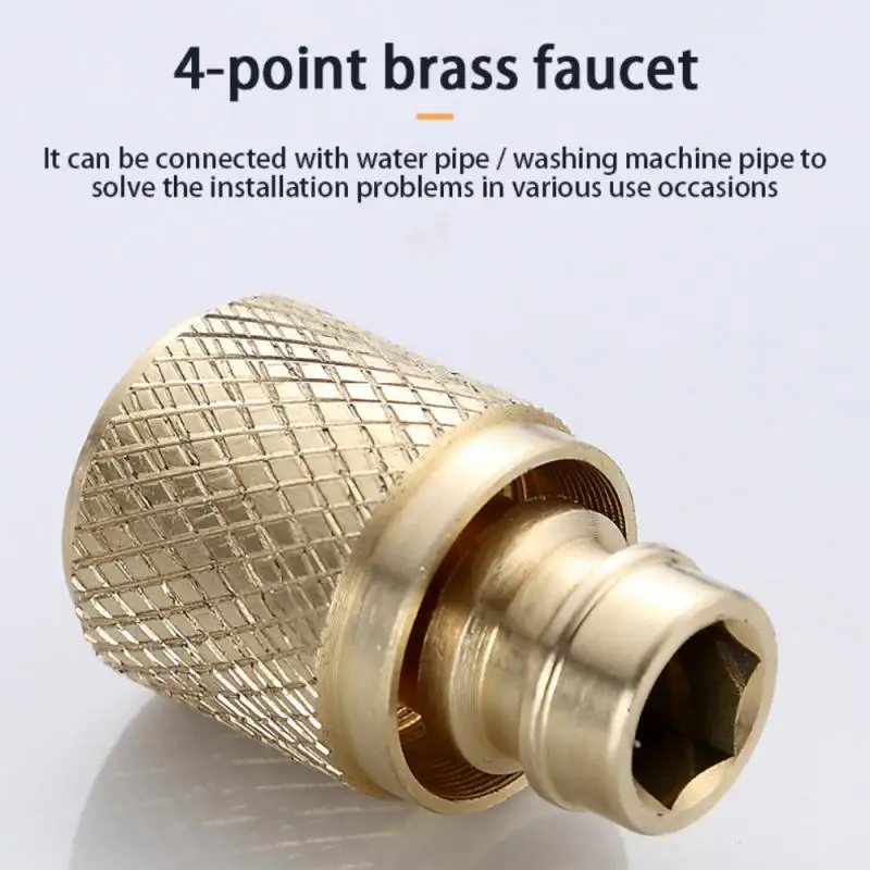 

Brass High Pressure Car Washing Water Gun Quick Connector Garden Watering Adjustable Direct Sprinkler Drainage Joint Spray Gun
