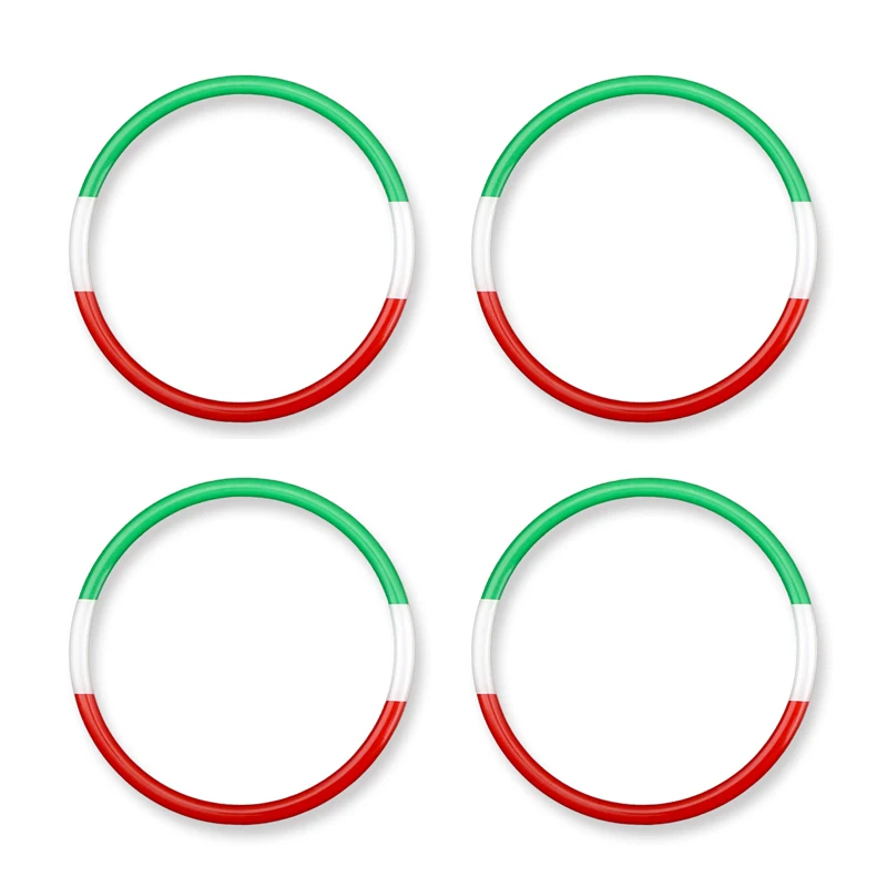 4 шт. Декоративные наклейки для центра колеса автомобиля подходят Volkswagen VW Golf 5 6 Polo