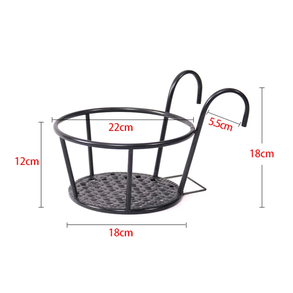 

Simple flower Pot Holder Decoration Metal Plant Flower Rack Holder for Wall Decoration Home Garden Flower Vase Pot