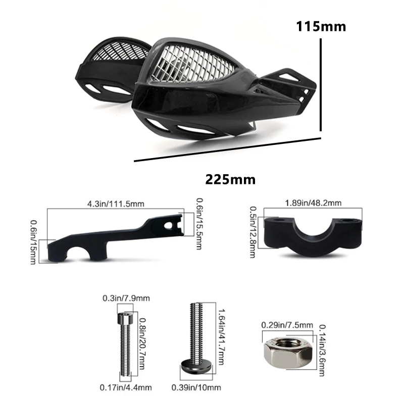 Защита для мотоциклов ATV CRF150 CRF250 CR250R YZ125 YZ250 DR650 WR250 DR350 RM125 SX EXC XCW SMR | Автомобили и