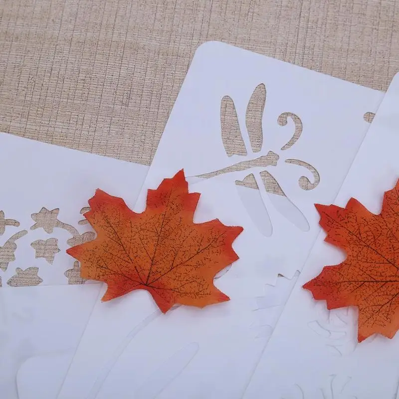 DIY ремесленные трафареты шаблоны для рисования бумажные карточки скрапбукинга