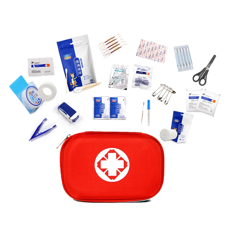17 шт. безопасный Кемпинг Пешие Прогулки Автомобиль Аптечка медицинский
