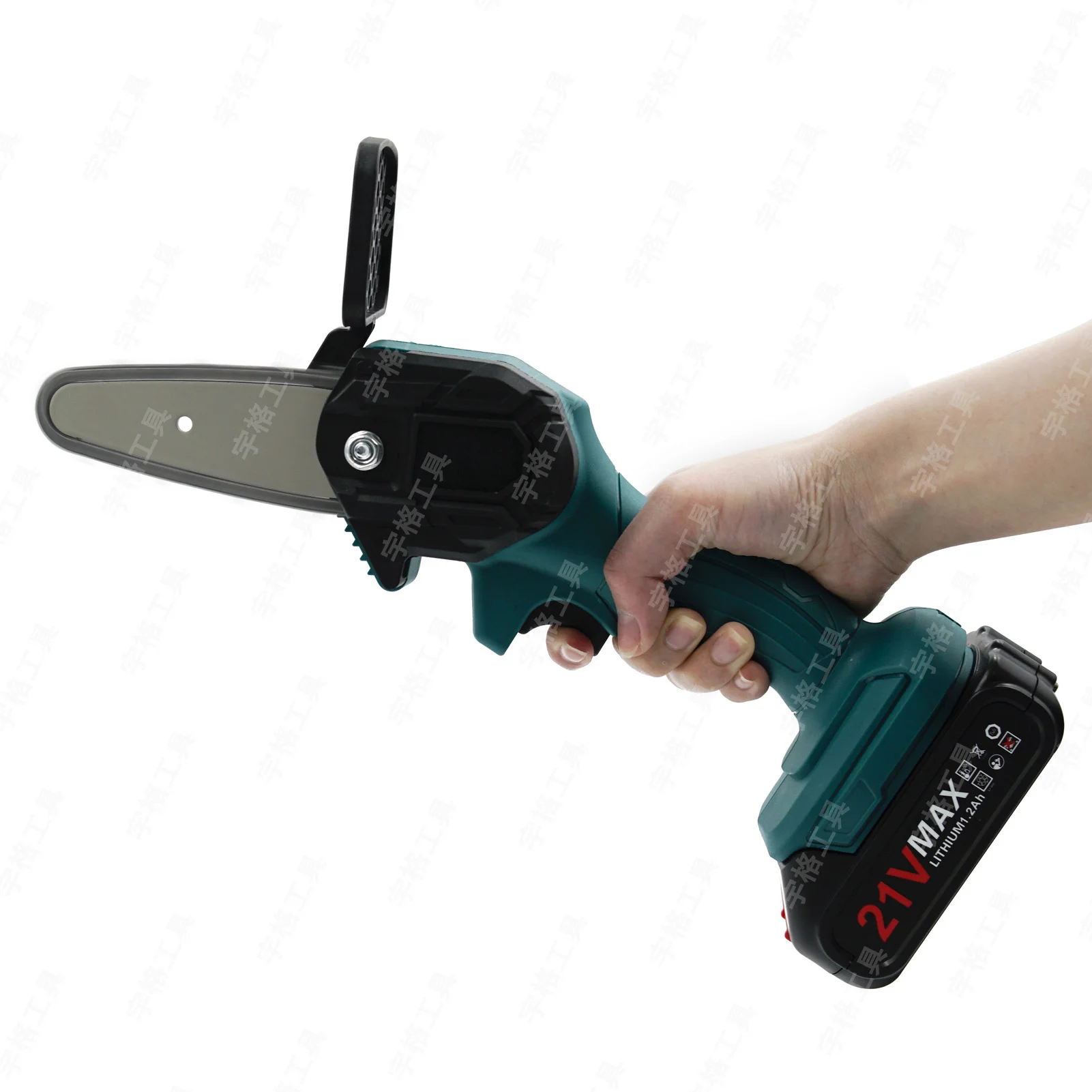 

48VF Mini Pruning Saw 800W Electric Chainsaws Removable For Fruit Tree Garden Trimming With Lithium Battery One-Handed