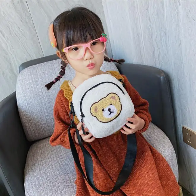 Новый мультяшный Детский плюшевый рюкзак с мышкой игрушка Мини кошельки для