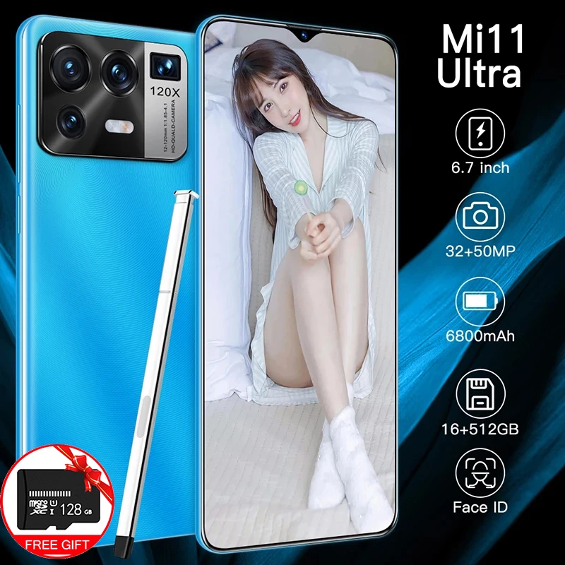 Смартфон 6 7 дюйма 16 + 512 ГБ Android 4G Поддержка Google|Бамперы| |