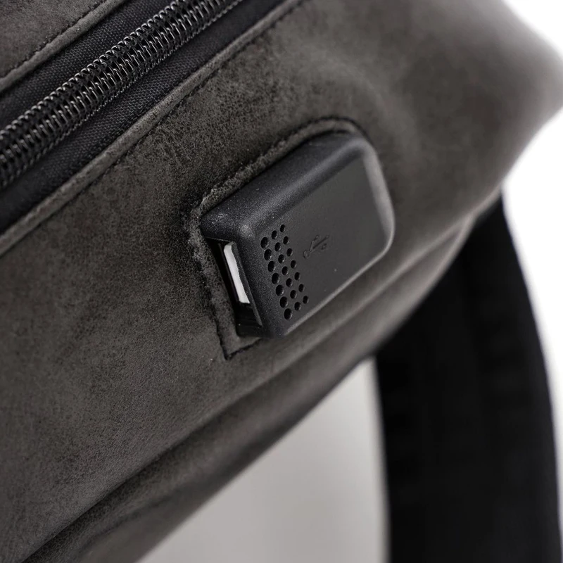 

Vintage Travel Backpack Laptop Computer Bags for Men Waterproof Leather Backpack Teenager School Bags Softback Mochila Hombre