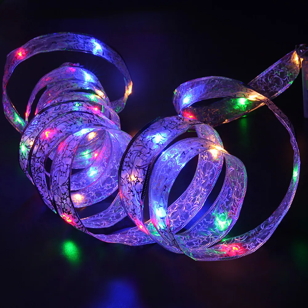 40 LED Ribbon Window Curtain Lights String Lamp House Party Decor Striking decor Colour Fairy Light | Дом и сад