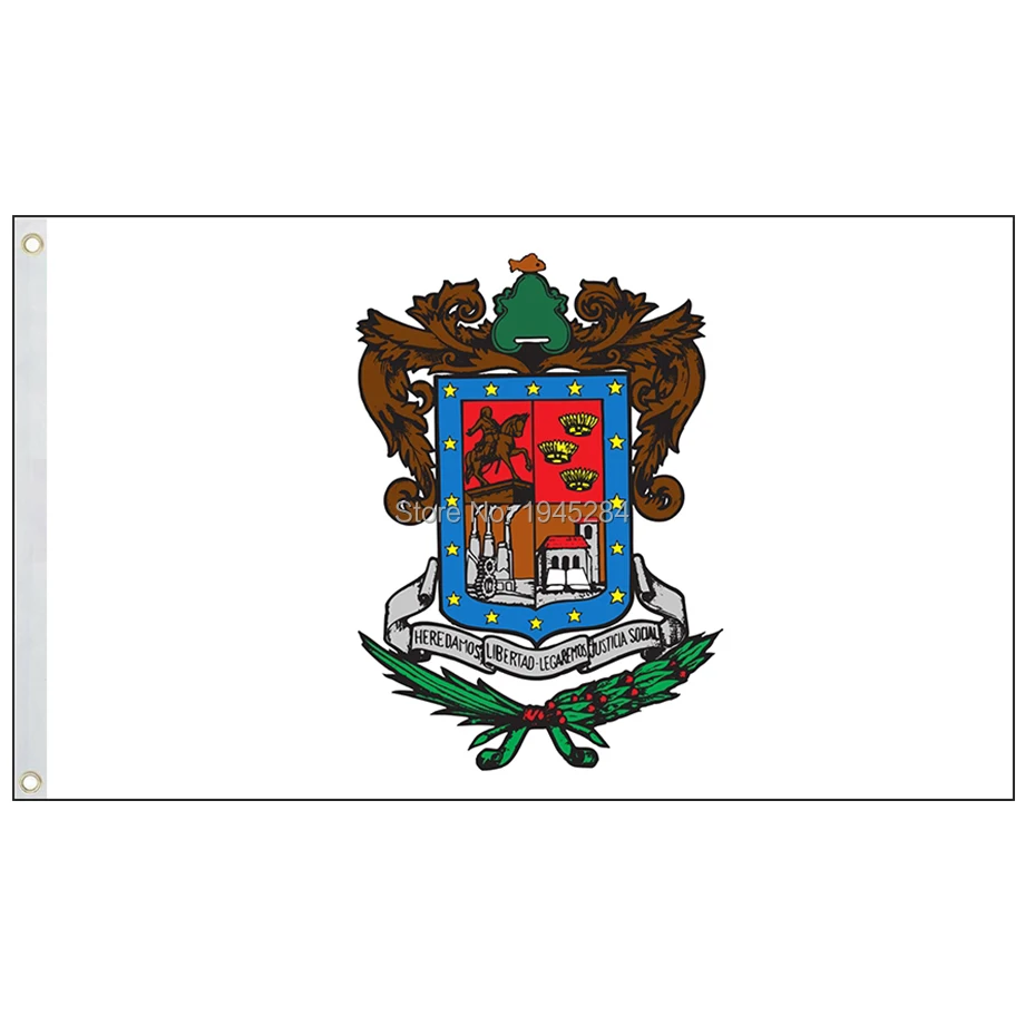 Флаг Штата Мексики Мексиканский Штаты 3x5 футов 90x150 см полиэстер