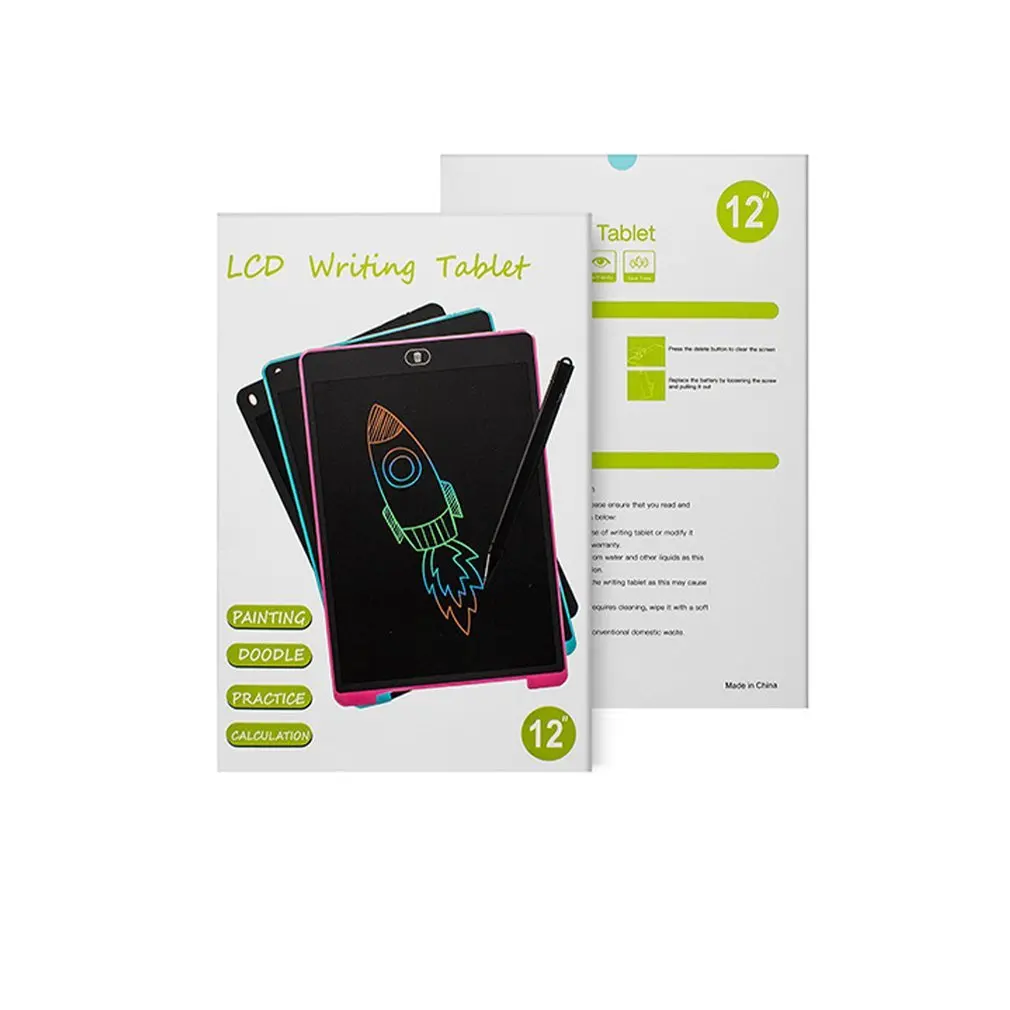 

12-inch Portable Smart LCD Writing Tablet Electronic Notepad Drawing Graphics Handwriting Pad Ultra-thin Board