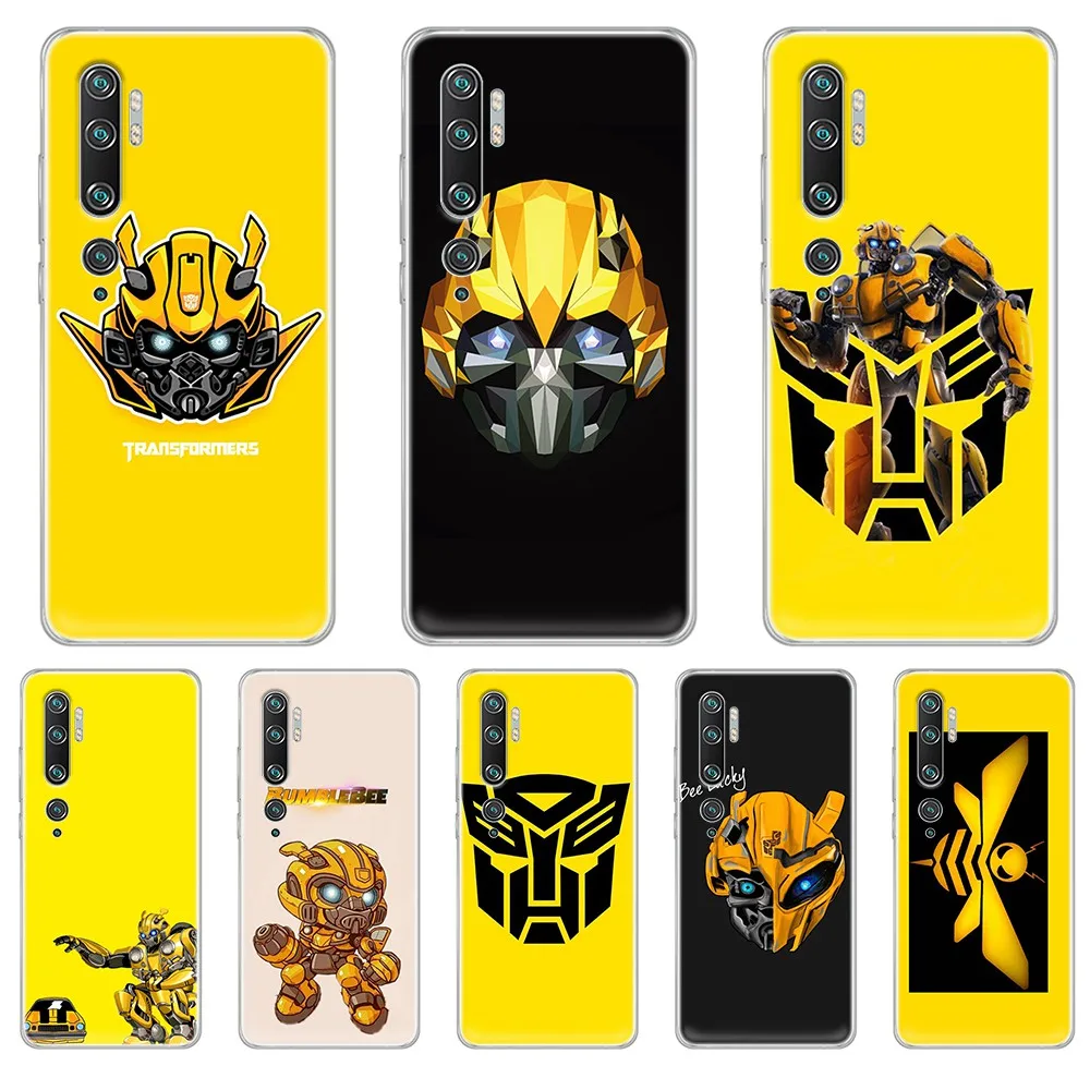 Прозрачный чехол для телефона Bumblebee autobot Трансформеры pretty hoesjes XIAOMI mi 3 4 5 5X 8 9 10 se max