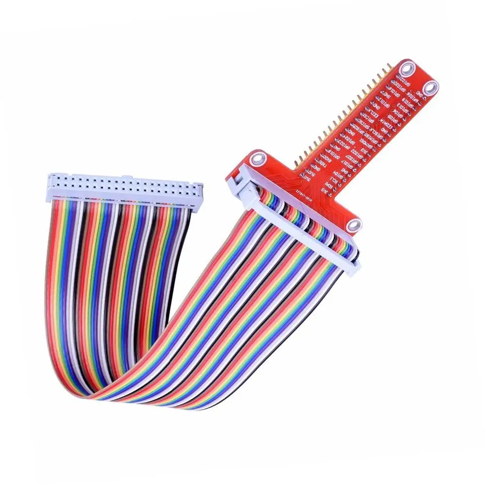 Плата расширения для Raspberry pi 3 Rpi Gpio разделительная плата с плоским ленточным