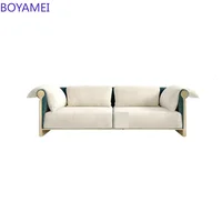 Modern luxury sofa corner fabric sofa living room small family combination set Nordic furniture can be customized