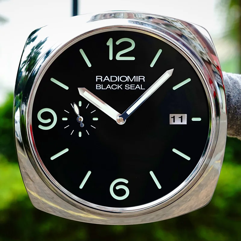 Металлические художественные часы светящиеся высшего качества для домашнего