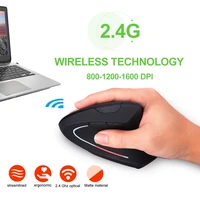 Lefon Wireless Gaming Mouse Vertical Mouse Ergonomic Optical 800 1200 1600 DPI Buttons 2 4GHz mouse for laptop mice