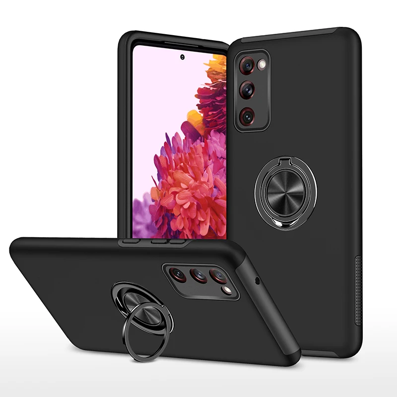 

Armor Phone Case For Samsung Galaxy S21 Plus A51 4G A71 A52 A72 A32 A22 A82 A42 Ultra S20 FE Car Magnetic Bracket Protect Cover