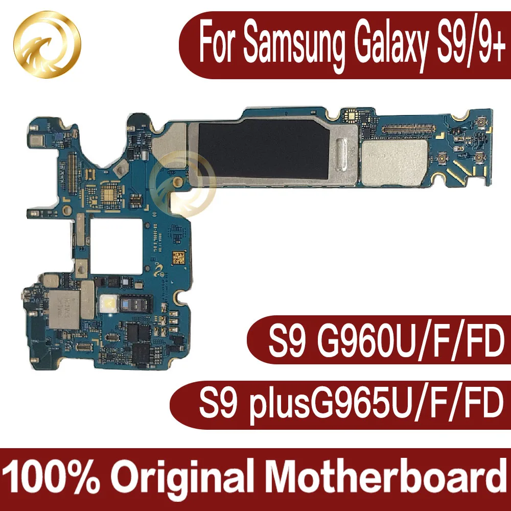 Материнская плата для Samsung Galaxy S9 PLUS 100% оригинальная материнская разблокировки 64