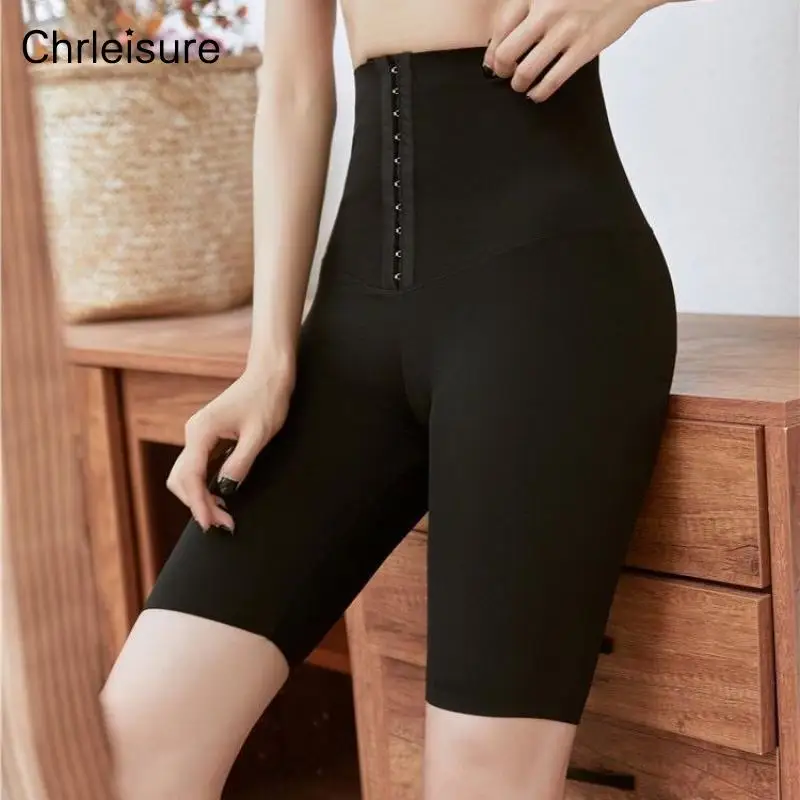 Женские шорты для фитнеса CHRLEISURE модные летние с высокой талией сексуальные