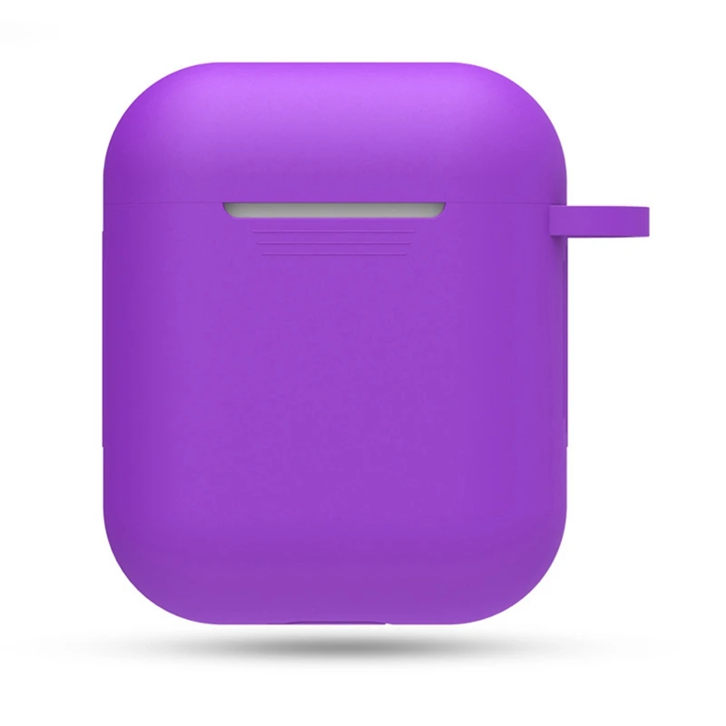2922PP Мягкий силиконовый чехол Ультратонкий протектор чехол для Apple Airpods противоударный чехол для A^ pple гарнитура для Airpods Чехлы коробки для хранения - Цвет: 2922PP