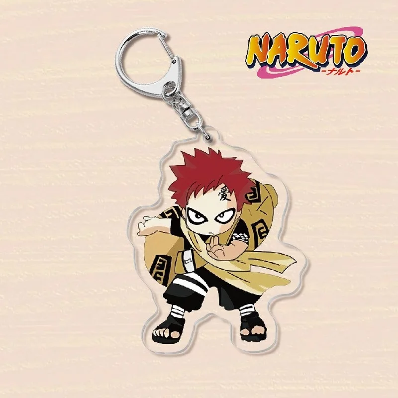 Брелок с символикой Наруто Аниме милым изображением мультяшного персонажа Стиль