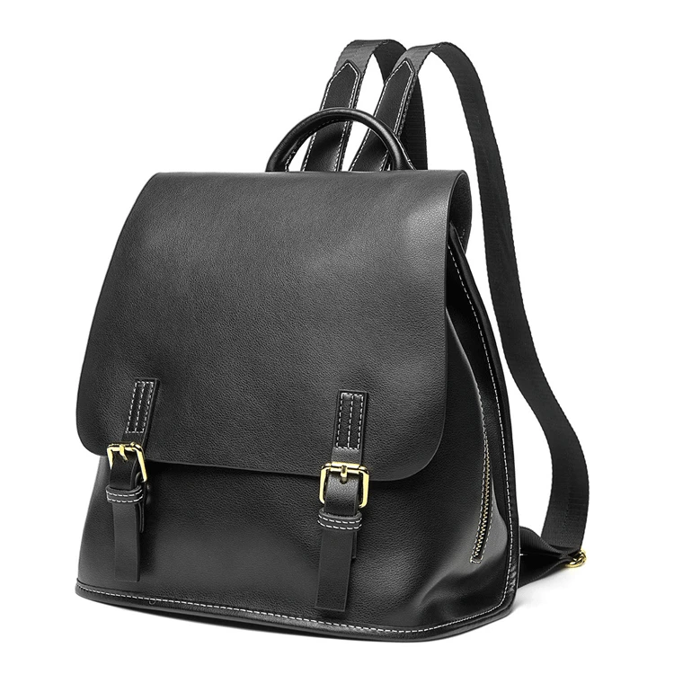 Женская наплечная сумка из воловьей кожи простой кожаный рюкзак lykj yx 2019| |