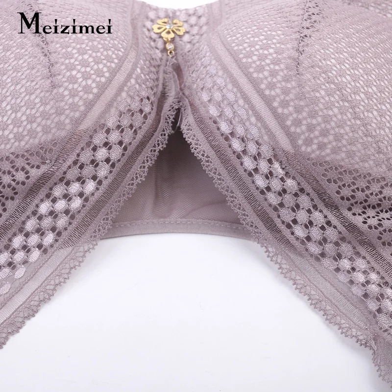 Meizimei sexy vest bras for women lace full cup BCD plus size top bh push up bralette lingerie brassiere girl ladies 36 38 40 44 | Женская