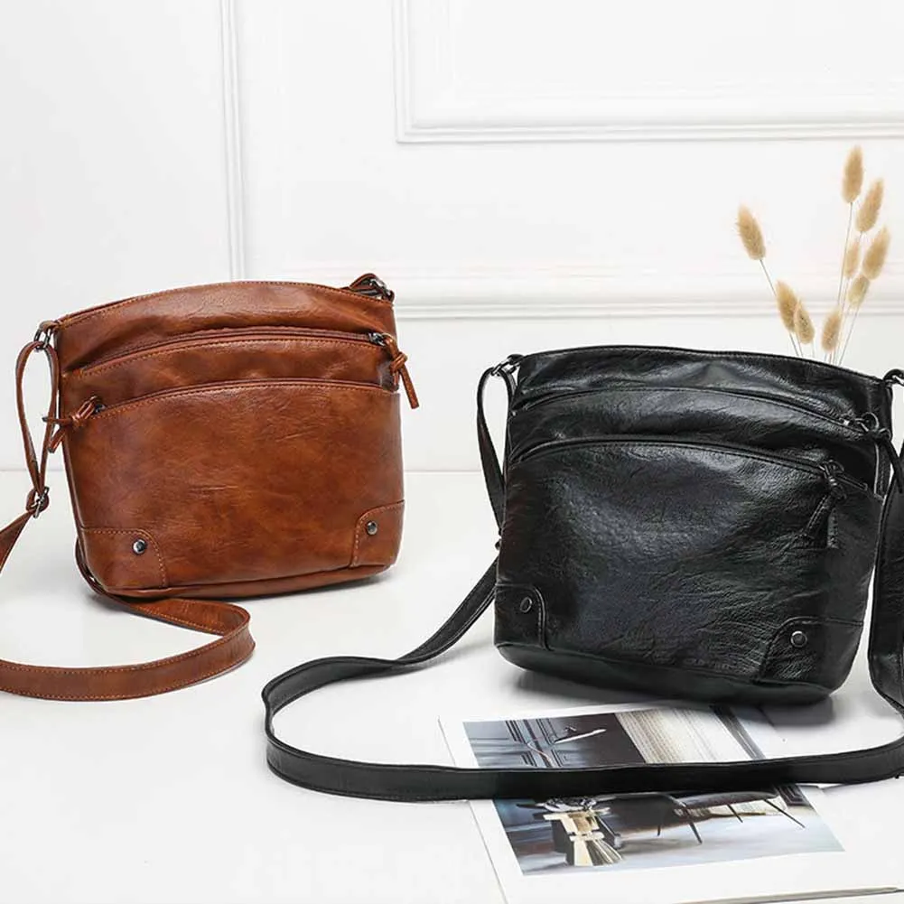 

Сумка женская через плечо, из искусственной кожи