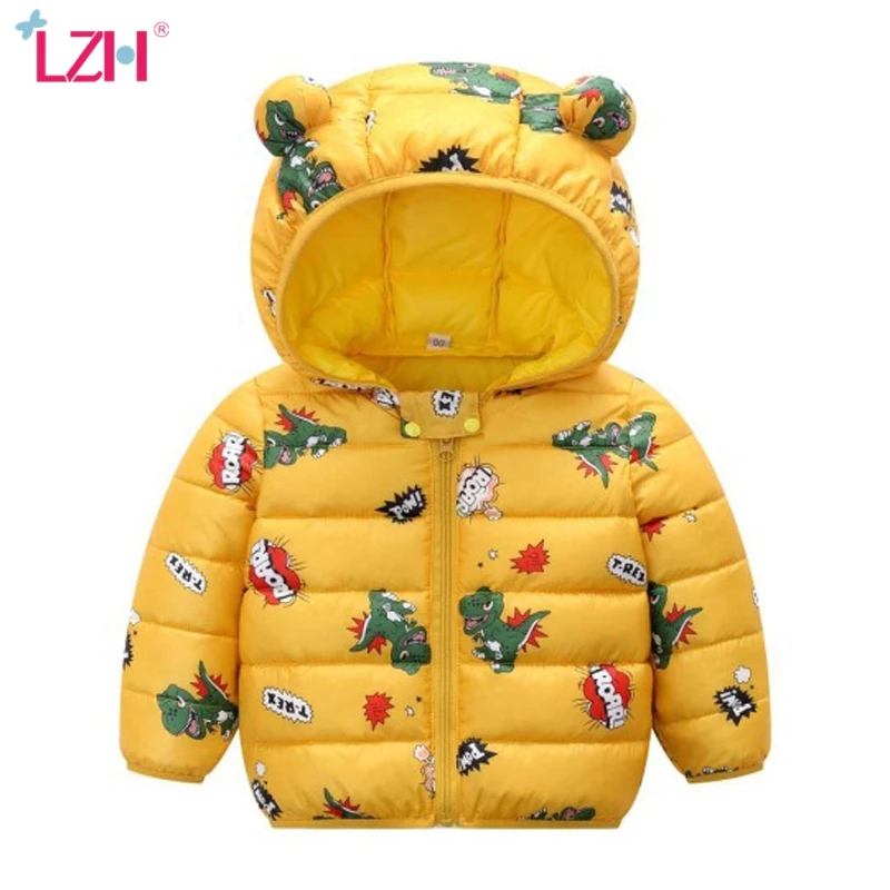 LZH детское пальто Осень зима 2020 куртка для маленьких девочек детская верхняя