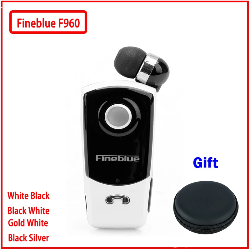 Купи Fineblue F960 Portable Bluetooth headset Mini Earphone Wireless In-Ear Handsfree with Microphone Headset Calls Remind Vibration за 839 рублей в магазине AliExpress
