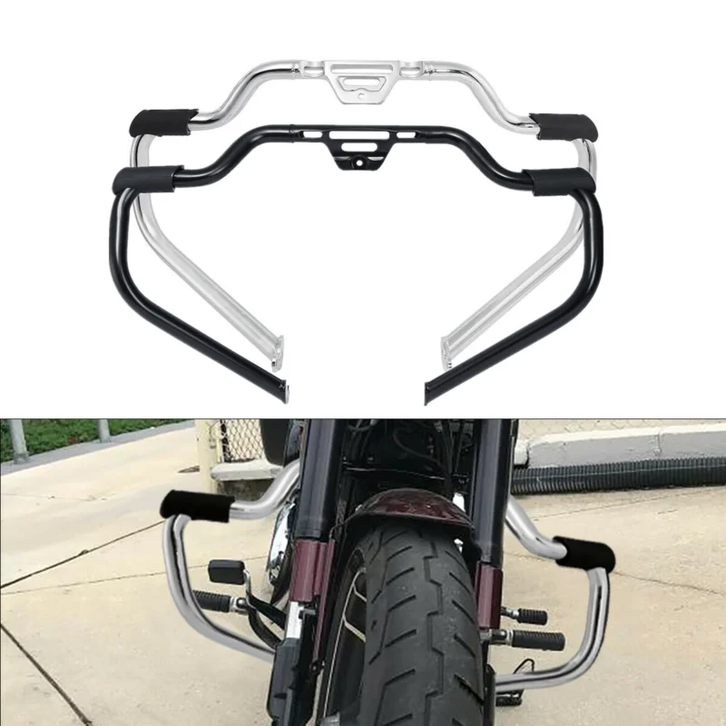 Защита двигателя для Harley Street Bob Deluxe Softail Slim FLSL Heritage Classic Sport Glide Fat Boy FLDE|Накладки и