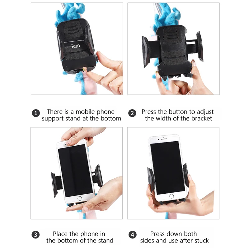 Новая ленивая u образная Подушка для сна мобильный телефон кронштейн 2 в 1