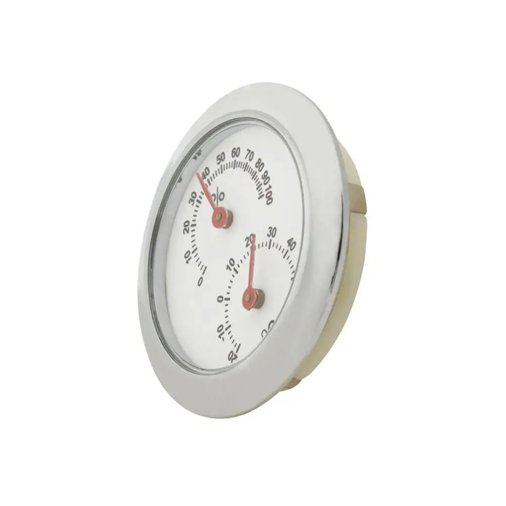 Высококачественный бытовой мини металлический термометр гигрометр для