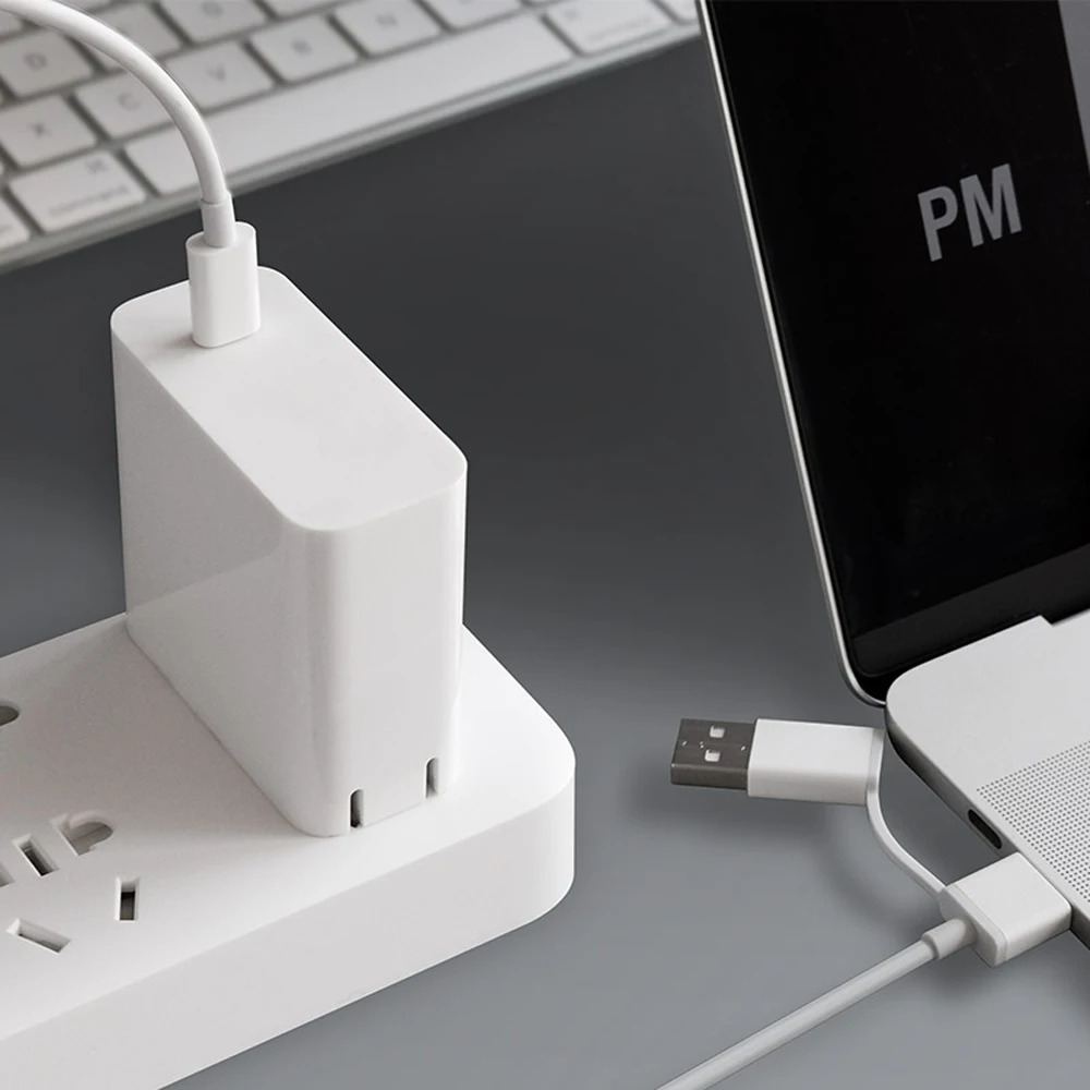 ZMI AL311 USB C для USB-C/USB-A Дата кабель 2 в 1 PD 、 QC Быстрая зарядка 3A Высокая токовая
