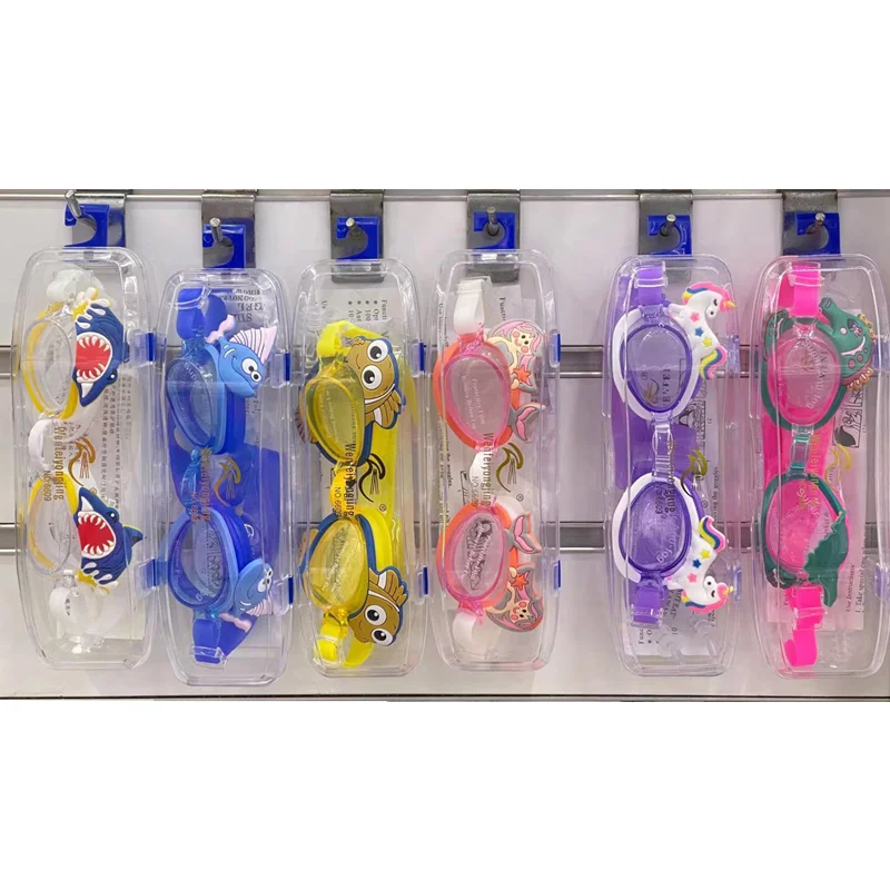 HD водонепроницаемые детские очки для плавания мальчиков и девочек милые