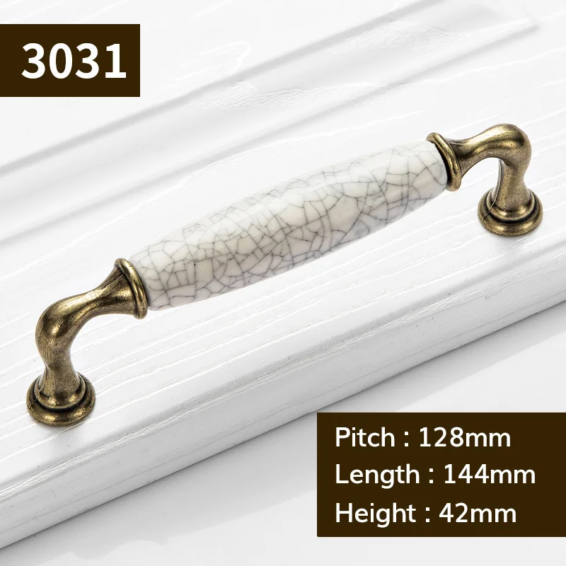 Антикварные керамические ручки для ящиков