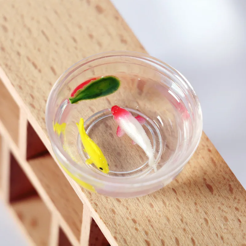 Кукольный домик карп рыба счастливая реальность детские игрушки кукла подарок