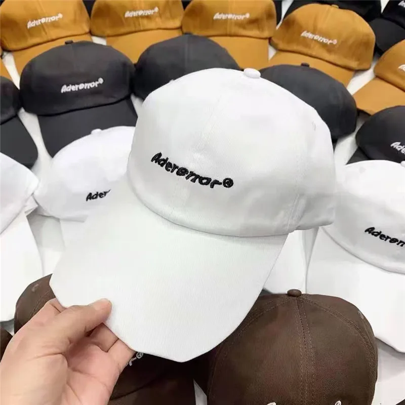 Hip-Hop Streetwear Embroidery Adererror Baseball Cap Men Women Top Quality Adjustable Curved Brim Ader Error Hat