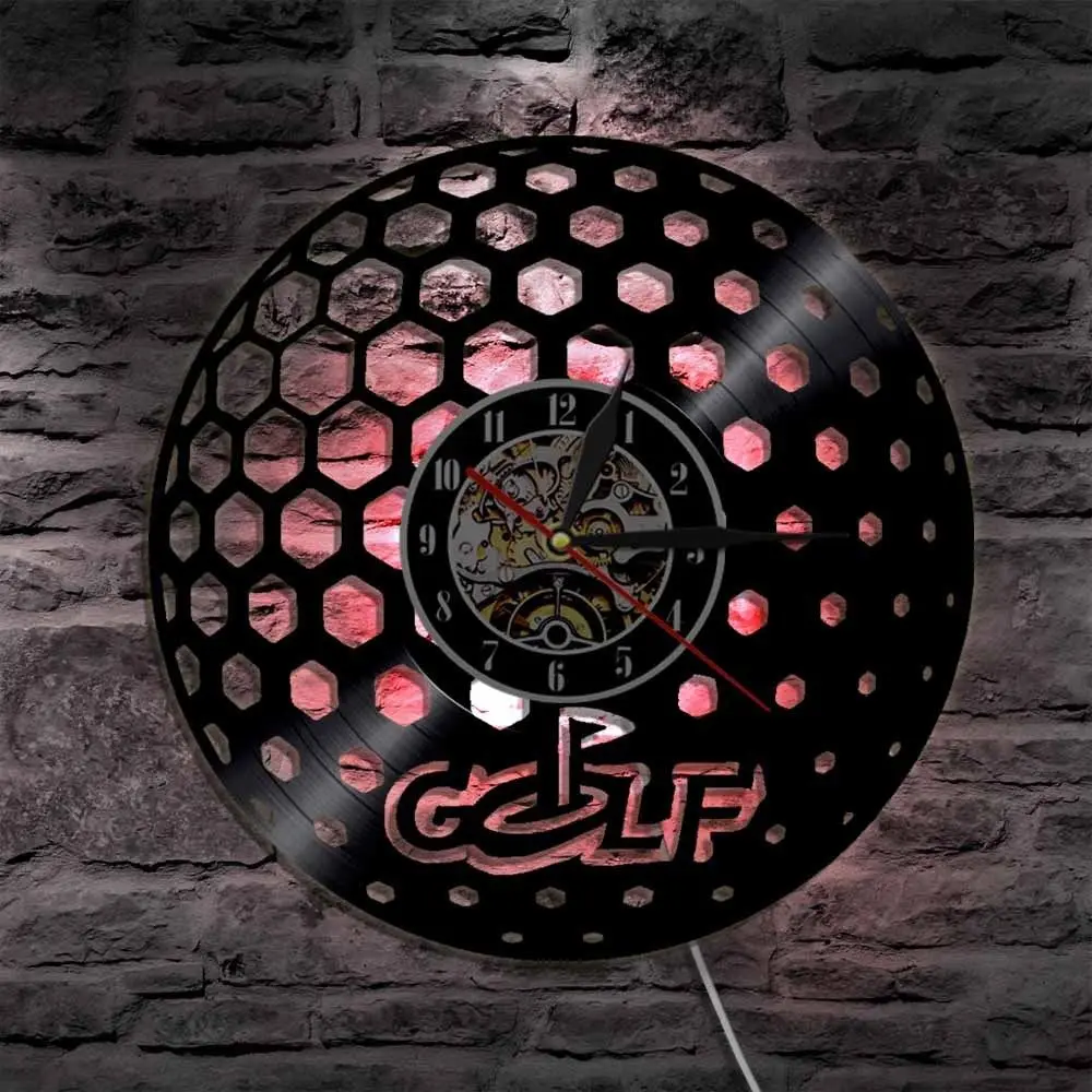 Led Wall Clock Modern Design Classic Cd Watch 3d Decorative Creative Antique Style Vinyl Record Wall Clocks Home Decor
