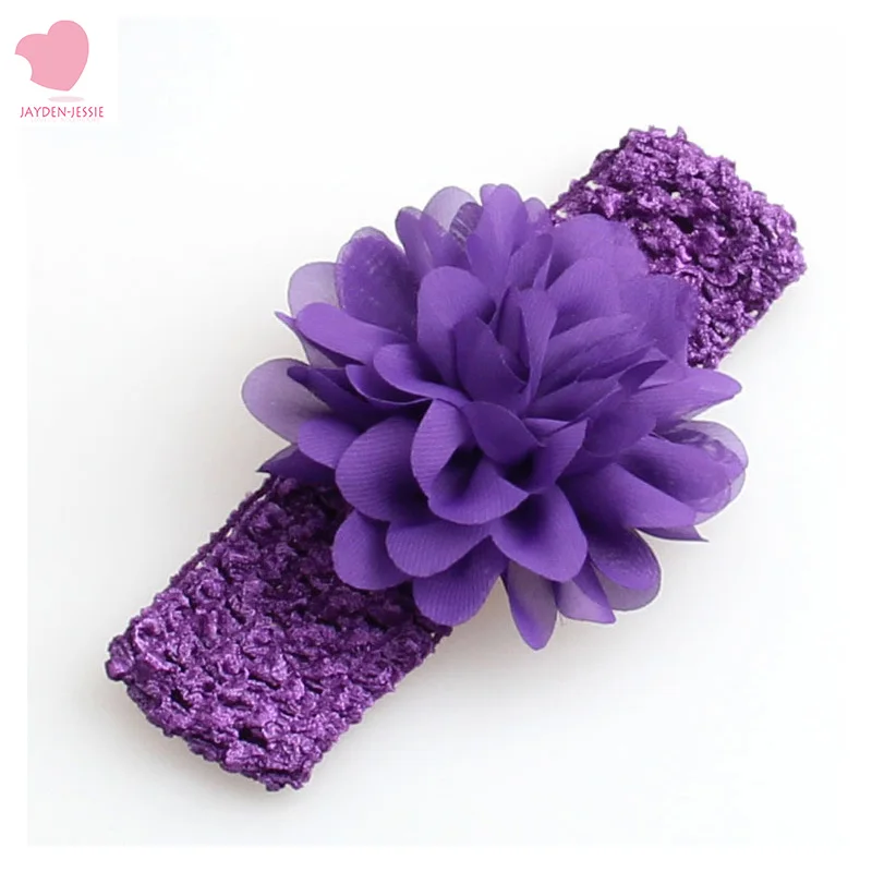 Новая женская шифоновая повязка на голову с цветами|lace headband|flower headbandkids hair accessories |