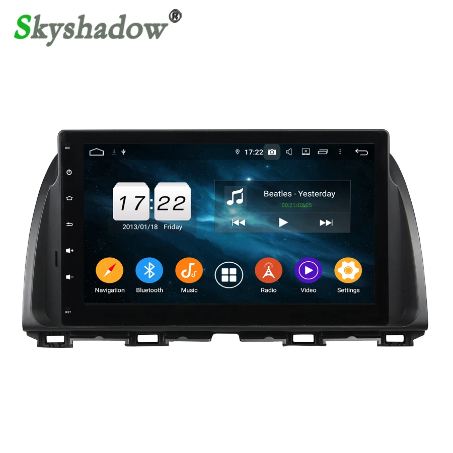 DSP Android 11 0 Octa Core + 4 Гб 32 ГБ IPS автомобильное радио DVD-плеер GPS Map RDS WIFI Bluetooth для Mazda ATENZA