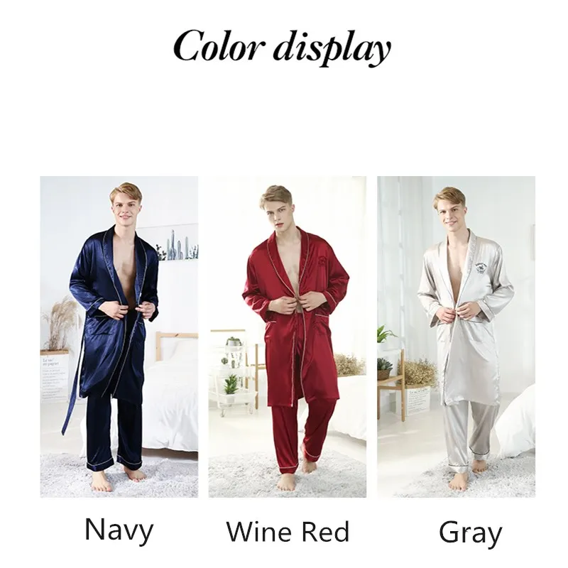 2020 Men's Trousers Bottoms Pajamas verano Homewear pijamas verano hombre Spring Sleepwear for Men Navy Gray Wine Red Nightwear