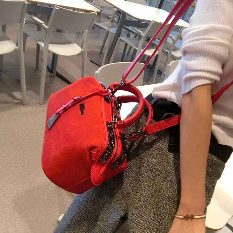 Женская кожаная сумка из скраба новинка 2020 стильная модная простая Свадебная