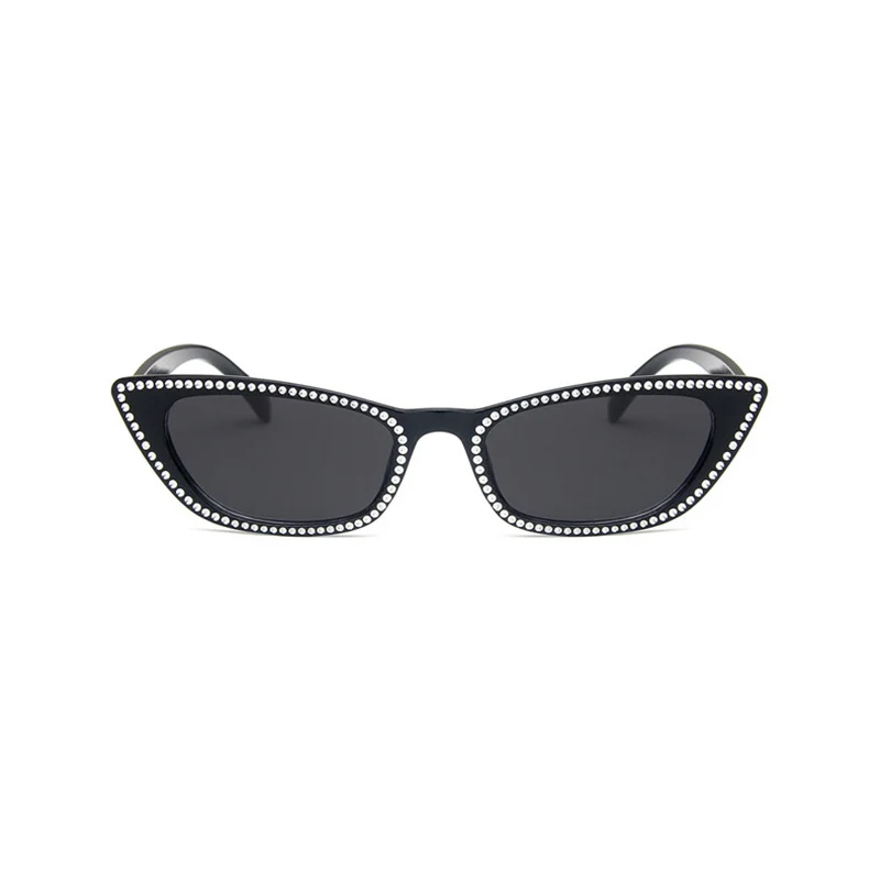 DUBERY 2019 Lunette Soleil Femme бриллиантовые маленькие солнцезащитные очки кошачий глаз