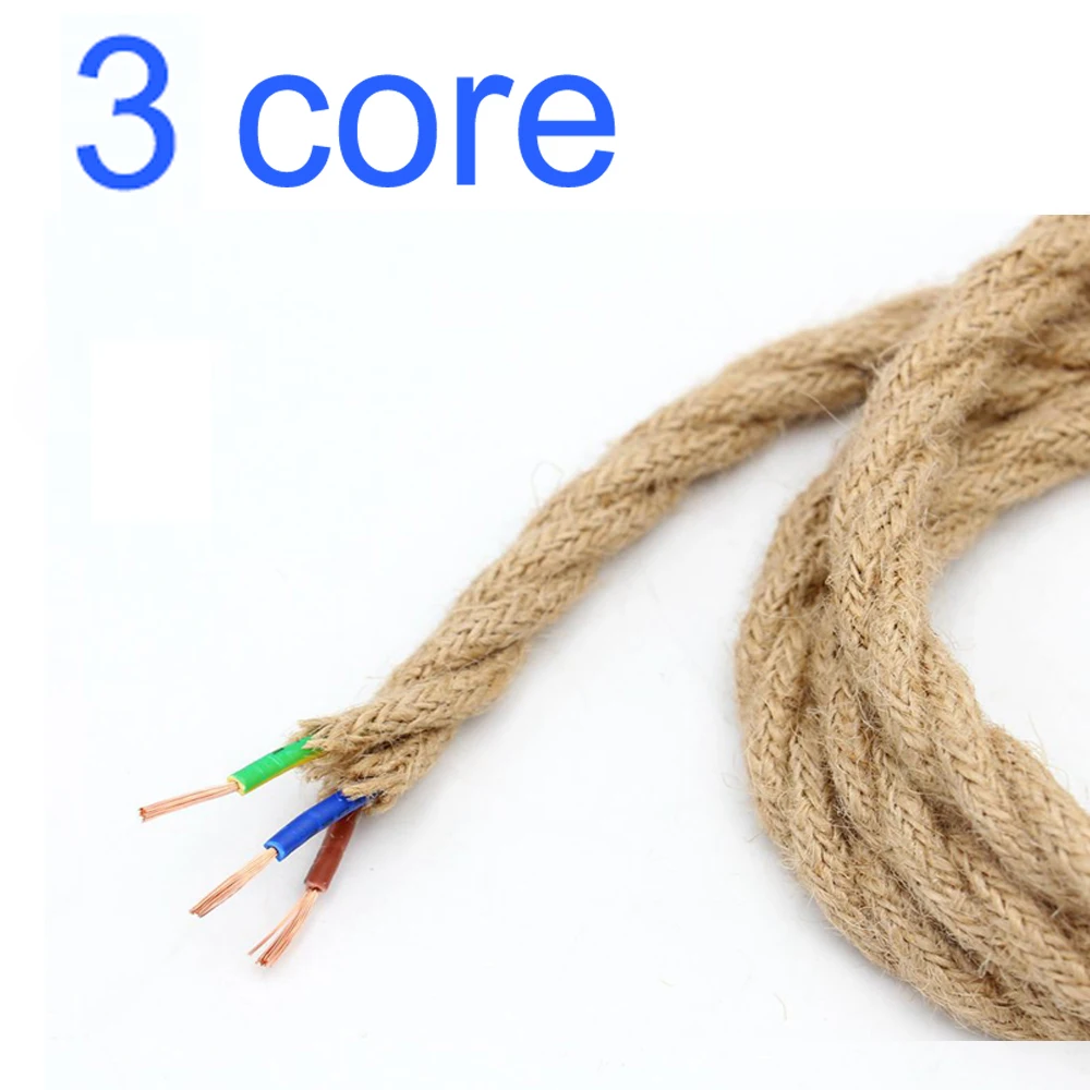 2 четыре ядра 3 со скрученными жилами из пеньковой веревки коннекторов для