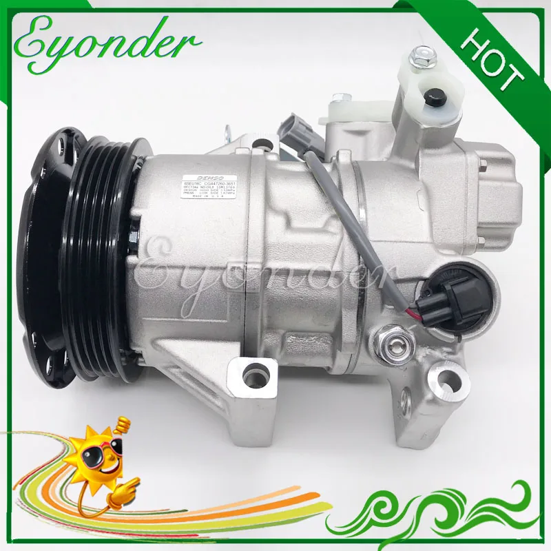 Кондиционерный компрессор кондиционера A/C охлаждающий насос для Toyota Yaris SCION XA XB 1.5L