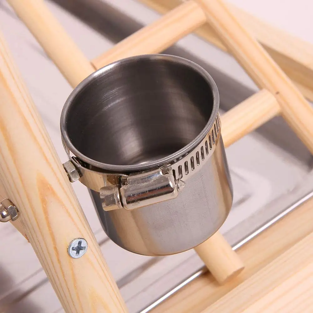 Детская игровая площадка для птиц подставка обучения с подносом и кормушкой