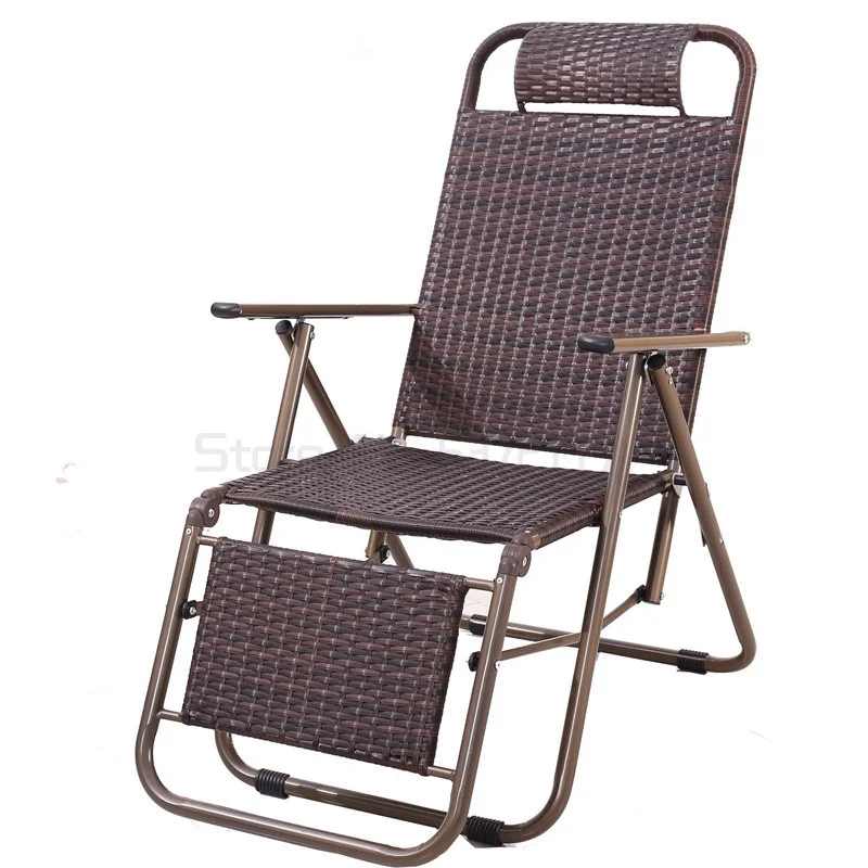 

Складное кресло, кресло с шезлонг, кресло для обеда ленивый стул, кресло для пожилых людей, уличное кресло из ротанга