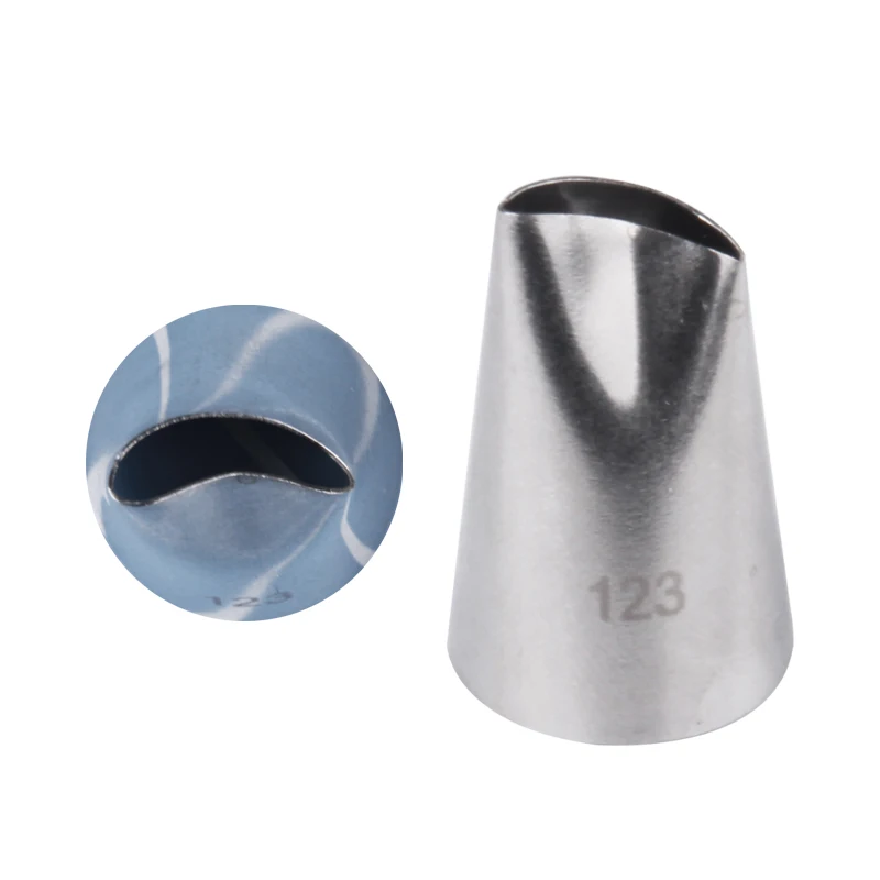 Насадки для лепестков #123 насадка глазури трубопроводная высокого качества